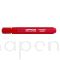 Marker permanentny OFFICE PRODUCTS, ścięty, 1-5mm (linia), czerwony