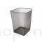 Kosz na śmieci Office Set metalowy 18l czarny