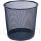 Kosz na śmieci Q-CONNECT Office Set, metalowy, 12l, czarny