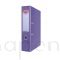 Segregator OFFICE PRODUCTS Officer, PP, A4/75mm, fioletowy