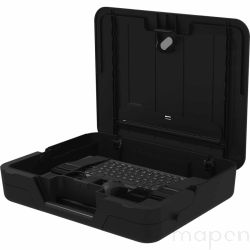 2 w 1 Walizka / podstawa na laptop Breyta™ - czarna