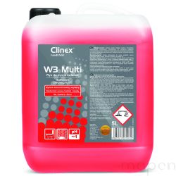 Preparat CLINEX W3 Multi 5L, do mycia sanitariatów i łazienek, skoncentrowany