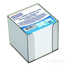 Kostka DONAU nieklejona, w pudełku, 95x95x95mm, ok. 800 kart., biała