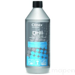 Żel CLINEX Drill 1L, do udrażniania odpływów kanalizacyjnych