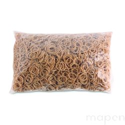 Gumki recepturki OFFICE PRODUCTS, średnica 20mm, 1,5x1,5mm, 60% kauczuku, 1000g, zgrzewka, naturalne