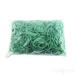 Gumki recepturki OFFICE PRODUCTS, średnica 50mm, 1,5x3mm, 60% kauczuku, 1000g, zgrzewka, zielone