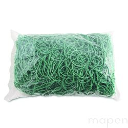 Gumki recepturki OFFICE PRODUCTS, średnica 60mm, 1,5x1,5mm, 60% kauczuku, 1000g, zgrzewka, zielone