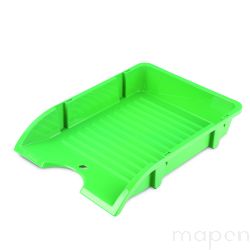 Szufladka na biurko DONAU, niełamliwa, PP, A4, zielony