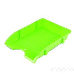 Szufladka na biurko DONAU, niełamliwa, PP, A4, jasnozielony