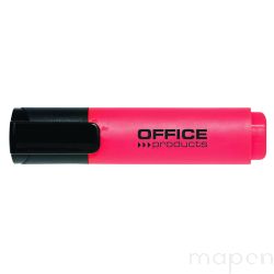 Zakreślacz fluorescencyjny OFFICE PRODUCTS, 2-5mm (linia), czerwony