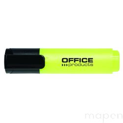 Zakreślacz fluorescencyjny OFFICE PRODUCTS, 2-5mm (linia), żółty