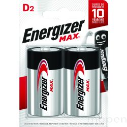 Bateria ENERGIZER Max, D, LR20, 1,5V, 2szt.