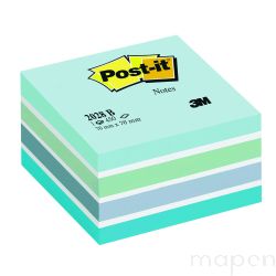 Kostka samoprzylepna POST-IT? (2028-B), 76x76mm, 1x450 kart., niebieska