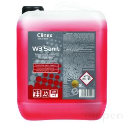 Preparat CLINEX W3 Sanit 5L, do mycia sanitariatów i łazienek