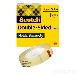 Taśma biurowa, dwustronna SCOTCH (665), 12mm, 22,8m