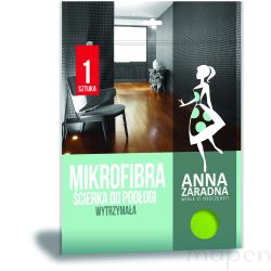 Mikrofibra ściereczka do podłogi ANNA ZARADNA, 1 szt., zielony