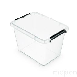 Pojemnik do przechowywania MOXOM Simple box, 19l, transparentny
