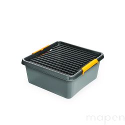 Pojemnik do przechowywania MOXOM Solidstore box, 18l, szary
