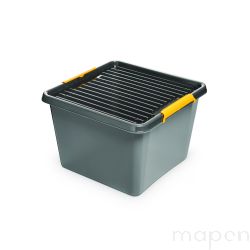 Pojemnik do przechowywania MOXOM Solidstore box, 32l, szary