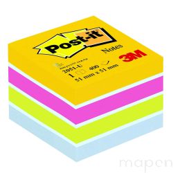 Mini Kostka samoprzylepna POST-IT? (2051-U), 51x51mm, 1x400 kart., ultra