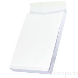 Koperty RBD z taśmą silikonową OFFICE PRODUCTS, HK, E4, 280x400x40mm, 150gsm, 250szt., białe