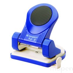 Dziurkacz KANGARO Perfo 30, dziurkuje do 30 kartek, niebieski