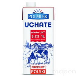 Mleko UHT POLMLEK 3,2%, 1l 12szt