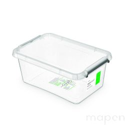 Pojemnik antybakteryjny MOXOM Antibacterial 4,5l, transparentny