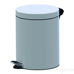 Kosz na śmieci ALDA FREEDOM FRESH, 5l, stal powlekana organicznie, biały