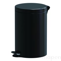 Kosz na śmieci ALDA FREEDOM FRESH, 12l, stal powlekana organicznie, czarny