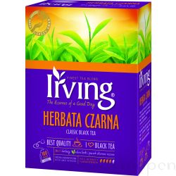Herbata INVING, czarna, 100 kopert, z zawieszką