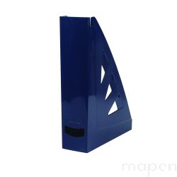 Pojemnik na dokumenty OFFICE PRODUCTS, ażurowy, A4/70mm, granatowy