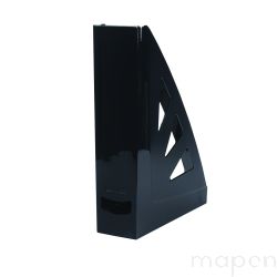 Pojemnik na dokumenty OFFICE PRODUCTS, ażurowy, A4/70mm, czarny