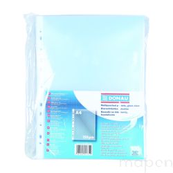 Koszulki na dokumenty DONAU, PP, A4, krystal, 150mikr., 100szt.