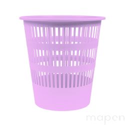Kosz na śmieci DONAU LIFE, aľurowy, 12l, pastel, fioletowy