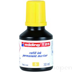 Tusz do uzupełniania markerów permanentnych e-t25 EDDING, żółty