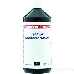 Tusz do uzupełniania markerów permanentnych e-t1000 1000ml EDDING, czarny