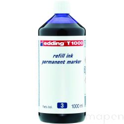 Tusz do uzupełniania markerów permanentnych e-t1000 1000ml EDDING, niebieski
