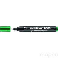 Marker permanentny e-103 EDDING, zielony