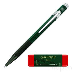 Długopis CARAN D'ACHE 849 Wonder Forest, M, zielony