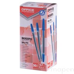 Długopis OFFICE PRODUCTS, 1,0mm, niebieski 50SZT