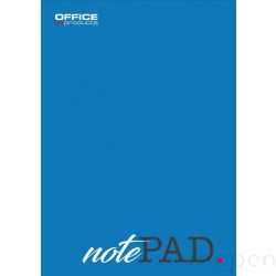 BLOK BIUROWY OFFICE PRODUCTS, A5, W KRATKĘ, 100 KART., 60GSM