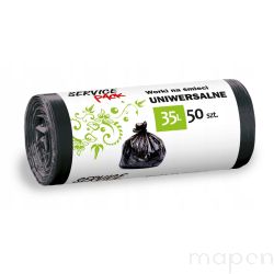 Worki na śmieci Service Pack Mocne HDLD 35L 50szt