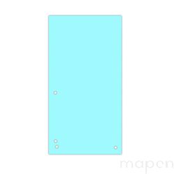 PRZEKŁADKI DONAU, KARTON, 1/3 A4, 235X105MM, 100SZT., NIEBIESKIE