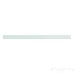 Listwa zaciskająca DONAU, PVC, A4, 4mm, do 40 kartek, transparentna 10szt