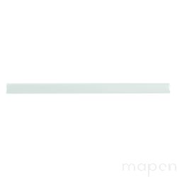 Listwa zaciskająca DONAU, PVC, A4, 6mm, do 60 kartek, transparentna 10szt