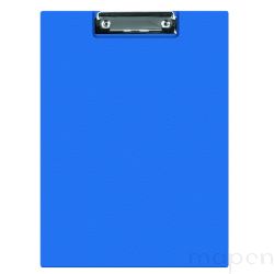 Clipboard teczka, podkład z klipem, PVC A4, Q-Connect, niebieski