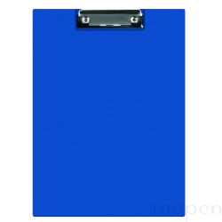 Clipboard DONAU teczka, PP, A4, z klipsem, granatowy