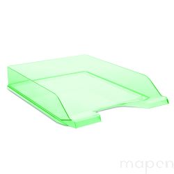 Szufladka na biurko DONAU, polistyren, A4, standard, zielona