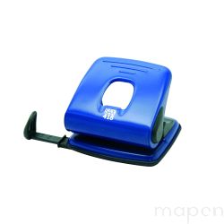 Dziurkacz SAX418, dziurkuje do 25 kartek, niebieski